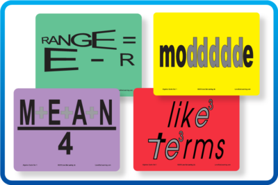Algebra Vocabulary Pictures&trade;